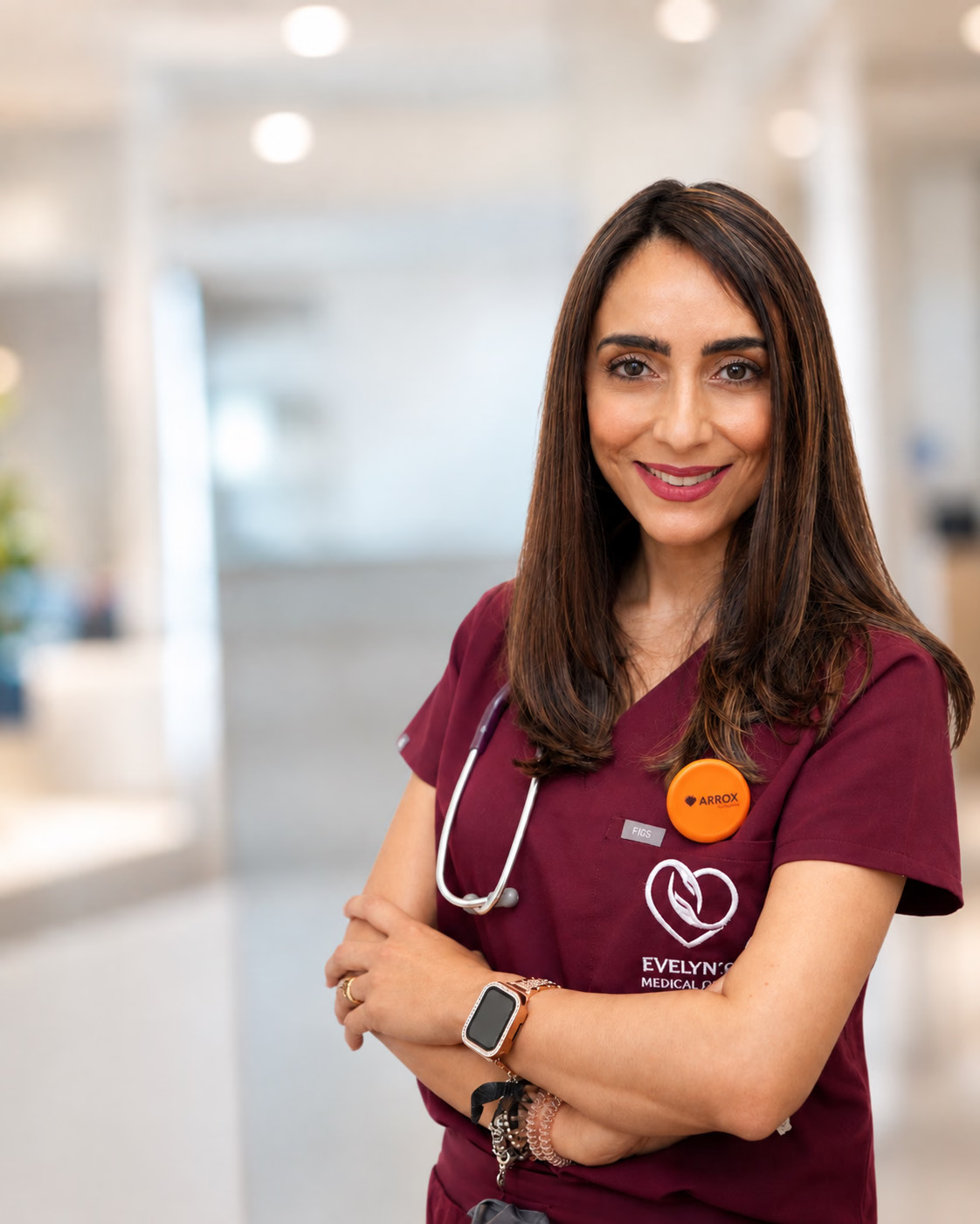 Dr. Evelyn Gaite at her Evelyn’s Medical Care clinic in Dublin